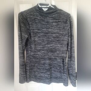 Nursing Sweater - Thyme - Size Small - Gray/Black
